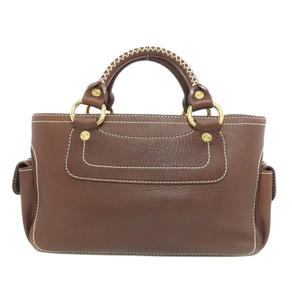 Celine Leather Handbag Bag Boogie
